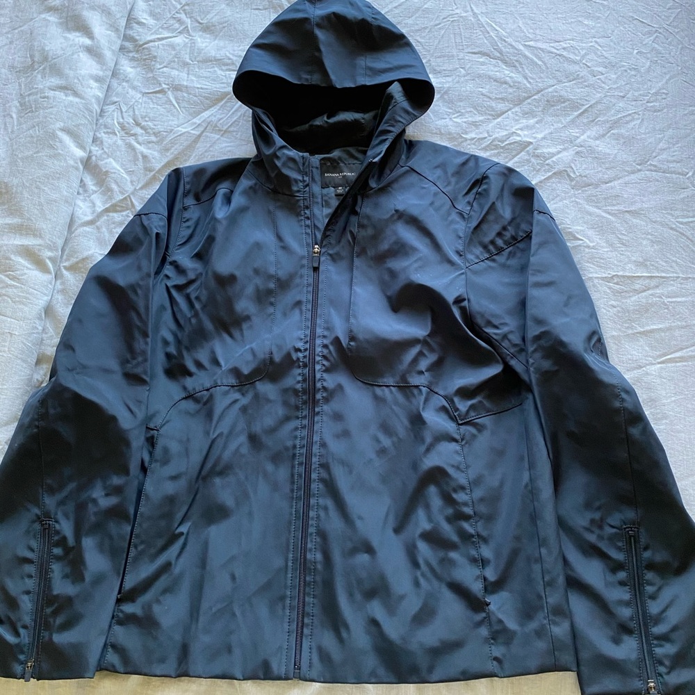 Banana Republic Hooded Rain Jacket